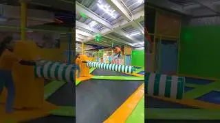 Wipe out sky jumper trampoline park rohini delhi #skyjumper #trampolinepark #delhi