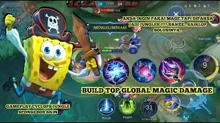 SPONGEBOB BERMAIN DI LAND OF DAWN !!! SOLO RANK CYCLOPS SKIN GAGAL MVP ASAL VICTORY...