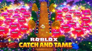 How To Hatch Mythical Eggs PERFECTLY in Roblox Catch and Tame 🥚🔥 (100% Best Hatching Method Guide!)