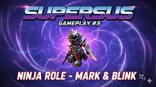 NINJA IMPOSTER vs CREWMATES! Intense Super Sus Gameplay#3 (Mark & Blink Strategy)