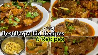 6 Bakra Eid Special Recipes 2023 | Eid ul Adha full details recipes | Urdu / Hindi