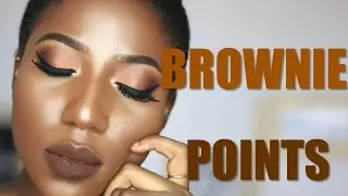 MAKEUP TUTORIAL: DARK BROWN LIPS ON WOC