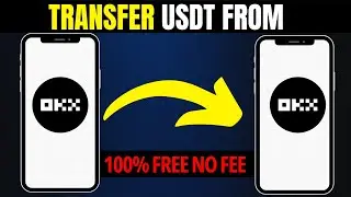 Transfer Crypto From OKX TO OKX Using Mobile App - Free Transfer