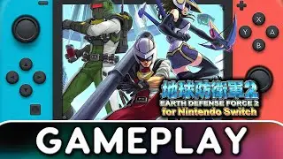 Earth Defense Force 2 for Nintendo Switch | Gameplay