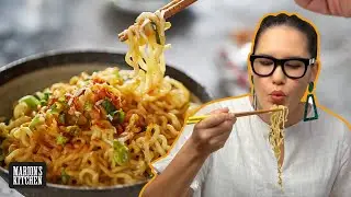 My instant noodle recipe that tastes like a LUXE lemon spaghetti! 👊Lemon Ramen | Marion's Kitchen