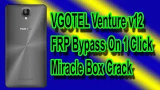 vgo tel venture v12 frp bypass by miracle box | VGO TEL FRP Remove | Zafar Mobile Technology