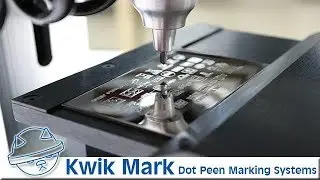Dot Peen Tag Marking using Precision Mini Vise
