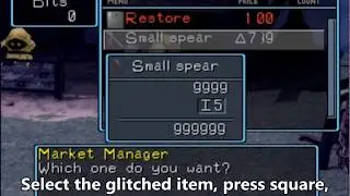 Digimon World Glitch - How to unglitch the Recycle Shop