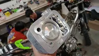 BORE UP KLX PAKAI BLOK KRT63 HASILNYA BIKIN MERINDING