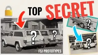 Classic FSJ Jeep PROTOTYPES You DIDN'T KNOW ABOUT! 🤯 | 70'sJeep SECRETLY BUILT HOW MANY TEST MULES?