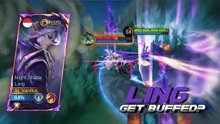 Ling Buff!! Back To Meta - 15 Kill Unstoppable - Mobile Legend