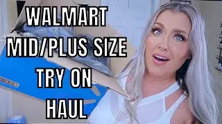 WALMART MID/PLUS SIZE FALL HAUL | WALMART PICKS MY OUTFITS | SPANX DUPE  | HOTMESS MOMMA VLOGS