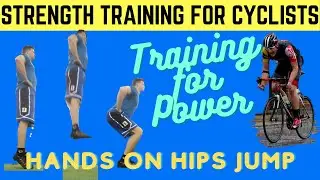Strength Training for Cycling Power: Hands on Hips Vertical With Stick