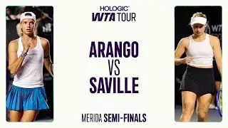 Emiliana Arango vs. Daria Saville | Merida 2025 Semifinal | WTA Match Highlights