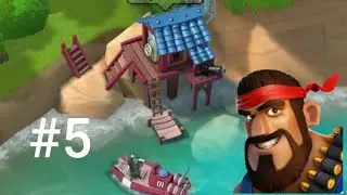 открыл героя переход на 4 штаб - boom beach #5