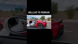 HELLCAT vs FERRARI SF90 AmericanMuscle Meets Italian Supercar! #hellcat #ferrari