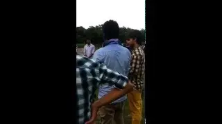 Exhilarating moments in the river beside
