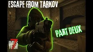 🔴 LIVE | 7 Days to Die &ndash; Escape From Tarkov Mod | Crypt Base Horde Night