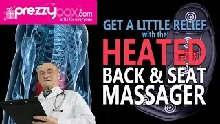 Heated Back and Seat Massager - Get A Little Relief