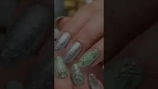 new design nail art new colour contrase nail art💅🏻
