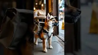 🚚 Shiba Inu Puppy&rsquo;s Delivery Adventure！📦