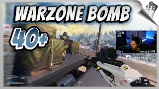 DROPPING A 40 BOMB IN WARZONE (Fast Paced and Aggressive Gameplay) | Call of Duty: Warzone