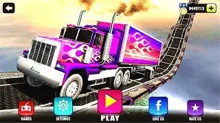 Impossible truck track drive 3D 2019 #5 | by 3D cool car