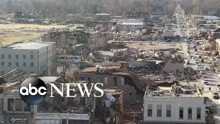 Americans still picking up the pieces after 60 tornadoes ripped through 9 states