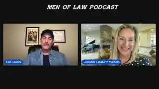 Healing Trauma, Past Lives & Spiritual Awakening | Jennifer Elizabeth Masters on Men of Law Podcast