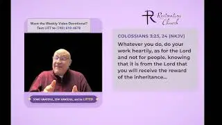 Work&rsquo;in for the Man! &mdash; Finding Purpose Beyond the Paycheck | 11/19/2025
