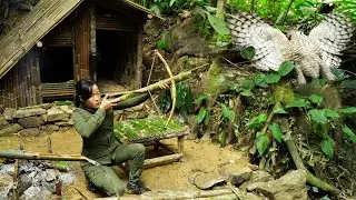 Skills Of A Forest Warrior - Make Some Primitive Traps, Hunt at Night in the RainForest/ P.5