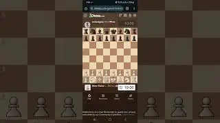 Playing Chess on Chessdotcom Live gamplay