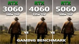 Ноутбуки RTX 3060, RTX 4060 и RTX 5060 — 10 протестированных игр | Какая видеокарта победит в 202...