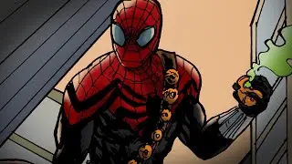 Drawing Superior Spiderman