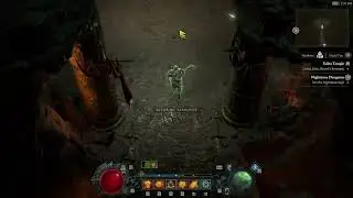 Diablo 4 HC SSF level 58 MAUL druid vs elias capstone boss