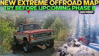 New Extreme Offroading Map Before Upcoming Phase 8 Update in SnowRunner You Should Check Out