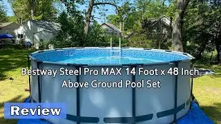 Bestway Steel Pro MAX 14 Foot x 48 Inch Above Ground Pool Set - Review 2023