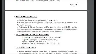 ECIL ITI Trade Apprentice Recruitment 2024  Apply Online for 437 Posts