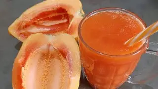 Как приготовить сок из папайи | Суперполезный сок из папайи в домашних условиях