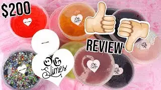 HUGE OG SLIME PACKAGE REVIEW!!! 100% HONEST SLIME REVIEW!