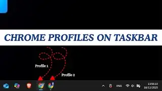 Как закрепить несколько профилей Chrome на панели задач (новый метод 2026 года)