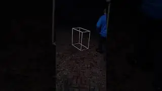 The Marks Cube: a 3-D Necker Cube illusion
