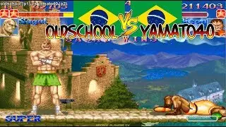 Super Street Fighter 2 Turbo ➤ oldschool (Brazil) vs yamato40 (Brazil) 슈퍼 스트리트 파이터 2 터보