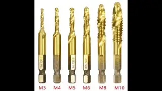 Drill & Tap Combo bits with all versions