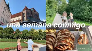 una semana conmigo en múnich | viajando con mi novio, turismo & amigos