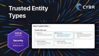 Типы доверенных сущностей - AWS SCS-C03