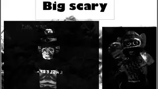 Playing big scary with Darrel the dumb