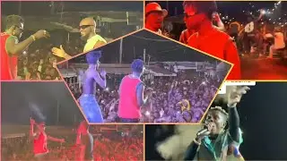 Kuami Eugene Performance With Shatta Wale × Mr Drew × Lasmid × Yaw Tog At Sala Fest Night Show🤩🔥🔥