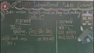 IIBM//CLASS-2//SUBJECT-HINDI