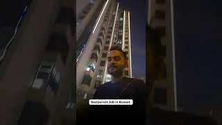 Restaurant Job in Kuwait | Salary Upto 1 lakh 😱 #shorts
